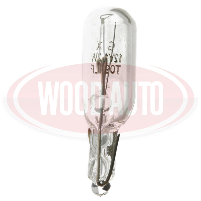 286 12V NON-HALOGEN BULB, 1.2W, W2X4.6D (PK10)