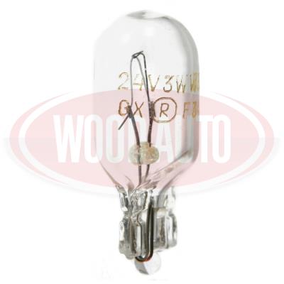 505 24V NON-HALOGEN BULB, 3W, W2.1 X 9.5D (PK10)