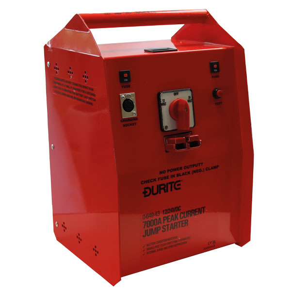 Heavy Duty AGM Batteries Powered Booster Pack - 12/24V, 7000A