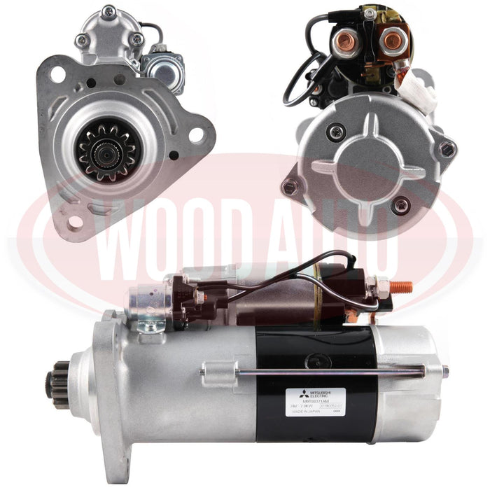 STARTER, 24V, 7.0KW, 12T, CW - Edge's Electrical