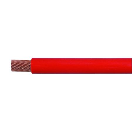 RED COPPER CORE FLEXIBLE PVC STARTER CABLE - 25MM²