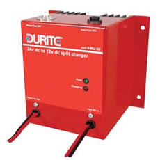 DURITE 12V to 12V Electronic Split Charger - 20A 0-852-52