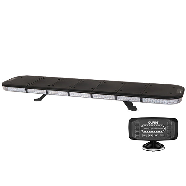 R65 Class 2 4-Bolt 4FT Multi-Function Amber LED Light Bar With Control Display - 12/24V 0-443-53
