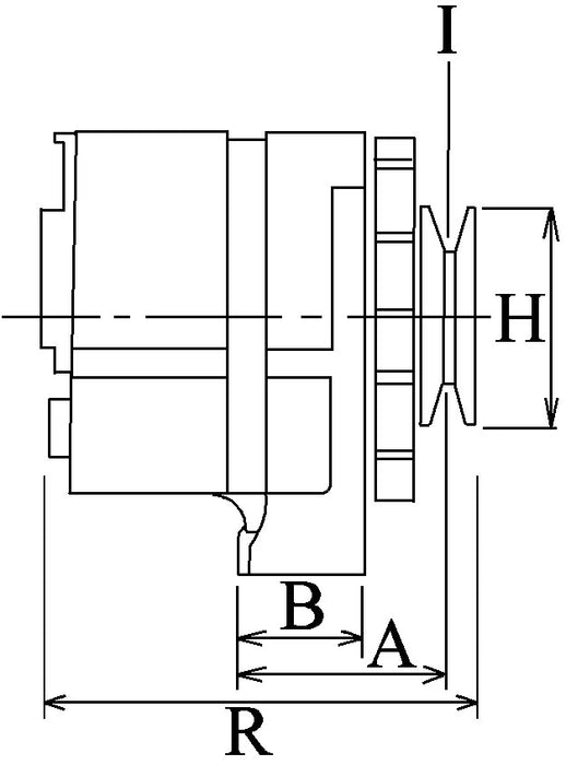 Alternator - 28 amp - Fits DAF